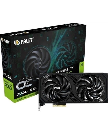 Видеокарта nVidia RTX 4060 Palit RTX 4060 Dual OC (NE64060T19P1-1070D)