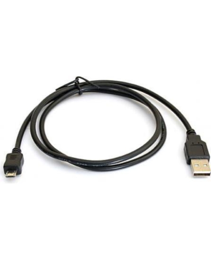 Кабель DeTech USB 2.0 AM-micro B black 0.3м