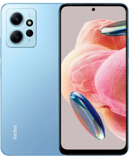 Смартфон XIAOMI Redmi Note 12 4/128GB ледяной синий