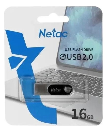 флеш-драйв NETAC U278 USB 2.0 16GB (NTC-U278N016G20PN)