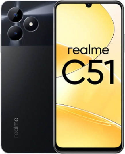 Смартфон REALME C51 4/128 Gb Black