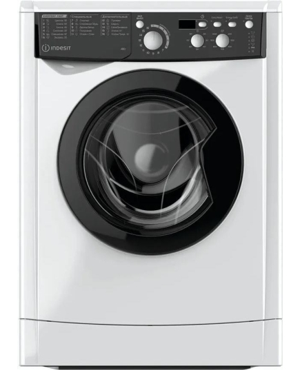 Суперузкая стиральная машина Indesit EWUD 4105 BK CIS