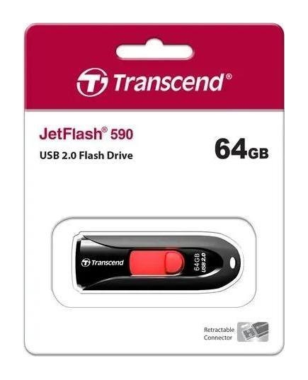 флеш-драйв TRANSCEND JetFlash 590 64GB