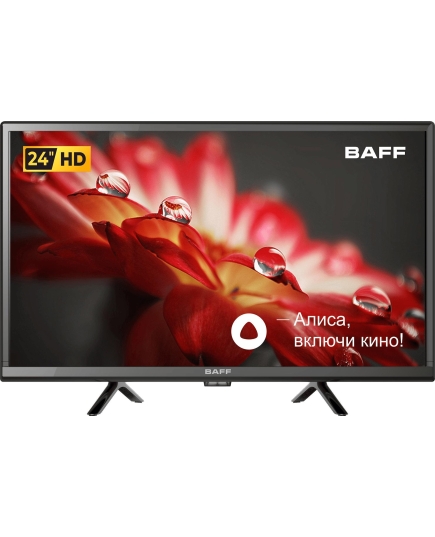 Телевизор 24" BAFF 24Y HD-R, Smart, HD Ready, Яндекс ТВ