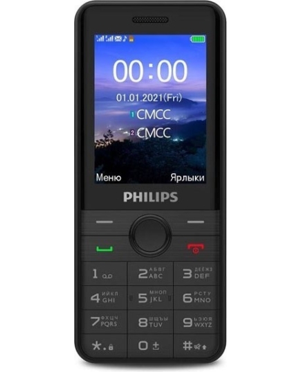 Мобильный телефон СТАНДАРТ GSM PHILIPS E172 Xenium Black