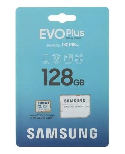 карта памяти SAMSUNG microSDXC 128GB EVO PLUS (MB-MC128KA/EU) + ad