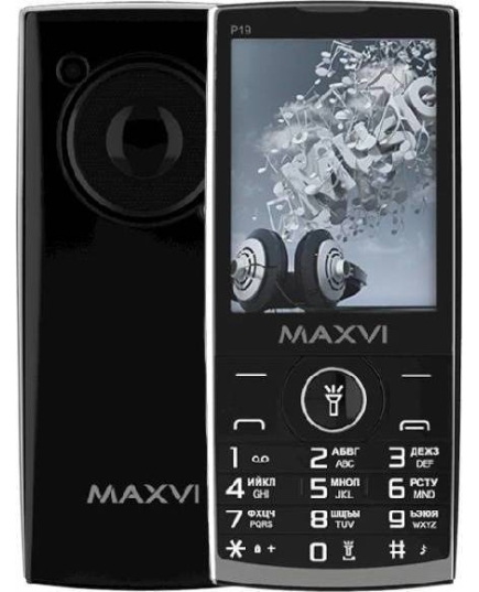 Сотовый телефон Maxvi P19 Black