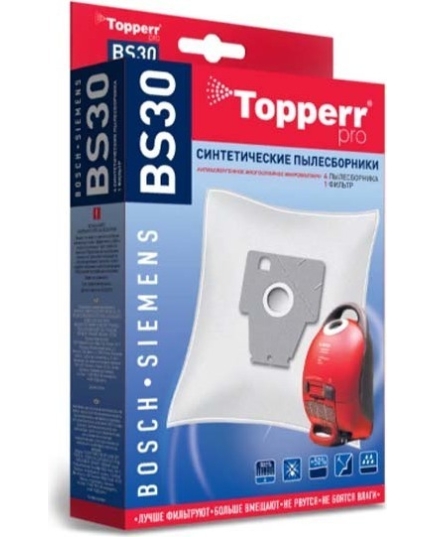 Topperr Пылесборник д/пылесоса BOSCH,SIEMENS, BS30