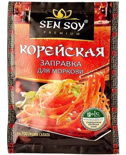 Соус SEN SOY заправка для Морковки по-корейски 80 г