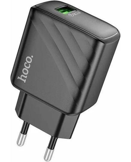 СЗУ Hoco CS21A 1USB 3.0A QC3.0 18W б/заряд. micro USB (Black)