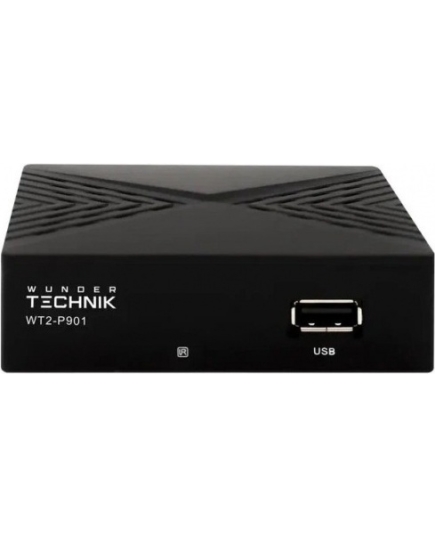 Цифровая тв приставка WUNDER DVB-T2 TECHNIK WT2-P901 черный