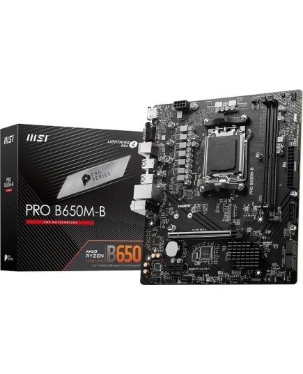 Материнская плата AMD B650 MSI PRO B650M-B