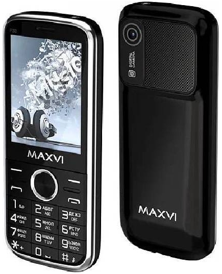 Сотовый телефон Maxvi P30 Black