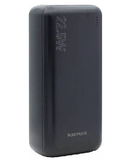 Внешний АКБ Borofone BJ38B 30000mAh 2USB+Type-C 3.0A PD 20W+QC3.0 б/зар.(Black)