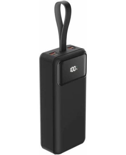 Внешний АКБ Olmio M-30, 30000mAh, 22.5W, черный