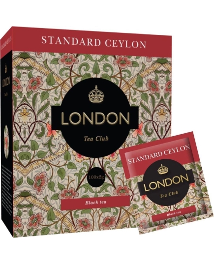 Черный чай London Tea Club Standard Ceylon, 100 шт.