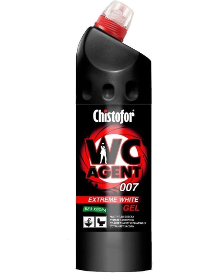 Средство для сантехники Chistofor WC Agent 007 Extreme White, 0,75 л