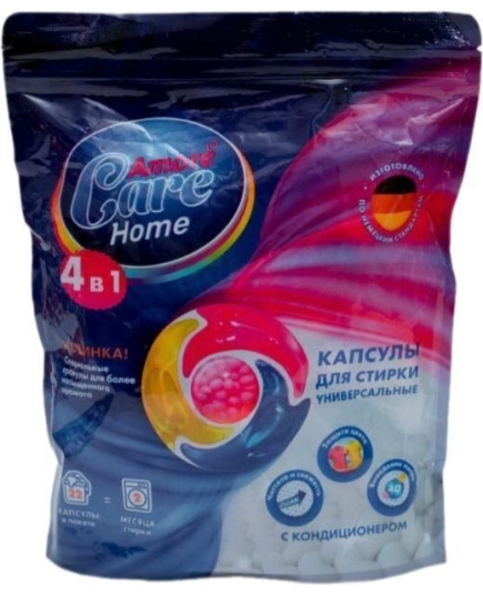 Капсулы для стирки Amore Care "Home" (22шт)