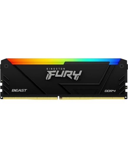 Оперативная память DDR4 8Гб Kingston FURY Beast RGB (KF432C16BB2A/8)