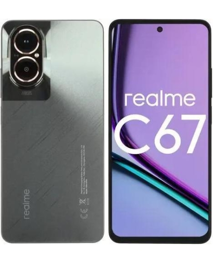 Смартфон REALME C67 8/256Gb NFC (black rock)