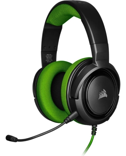 Наушники Накладные Corsair HS35 Green