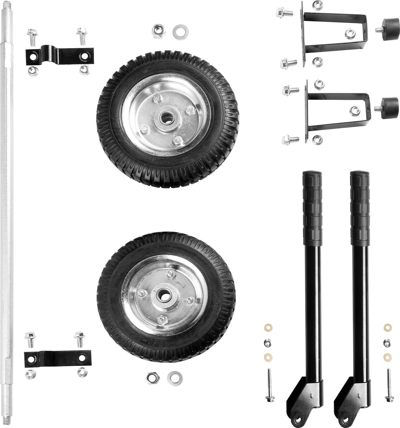 Комплект ручек и колес для генератора Kolner KGWHS 8. Цена, купить в Донецке.  Обзор, описание, продажа